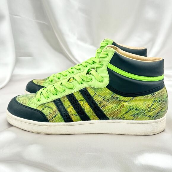 Adidas Americana Hi Snakeskin Pack Green Men's Sz Sneakers